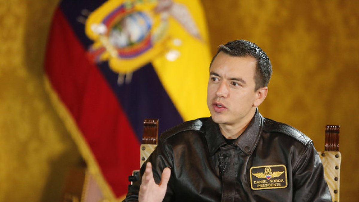 En apenas un minuto y medio, el presidente de la República explicó las razones del nuevo estado de excepción.