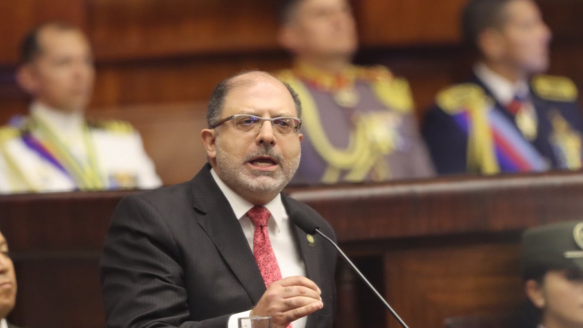 El presidente de la Asamblea en su discurso del 24 de mayo
