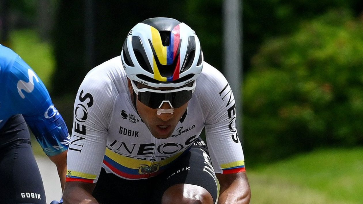 Jhonatan Narváez la esperanza de Ecuador en el ciclismo.
