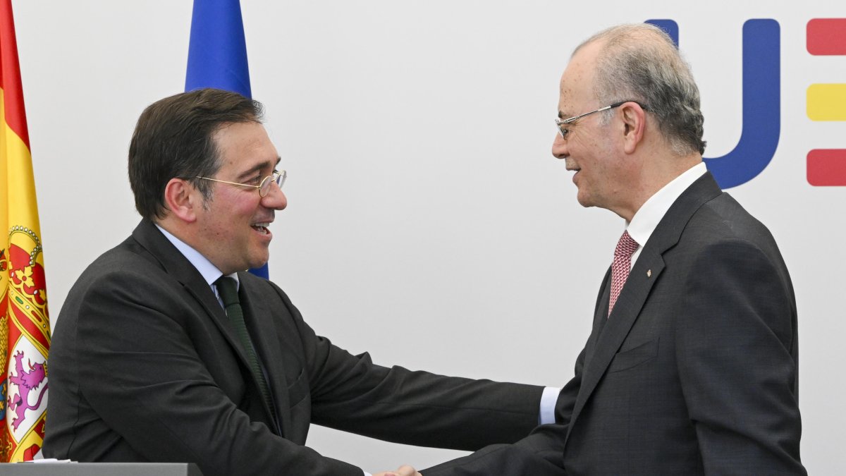 Hecho. El ministro de Exteriores de España y el primer ministro de Palestina mantuvieron una cita en Bruselas.