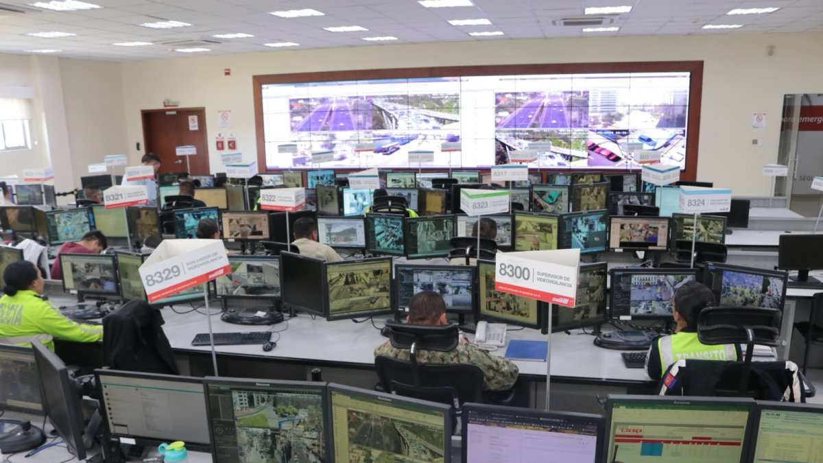 Son 7.178 cámaras de videovigilancia que estuvieron monitoreando las diferentes provincias