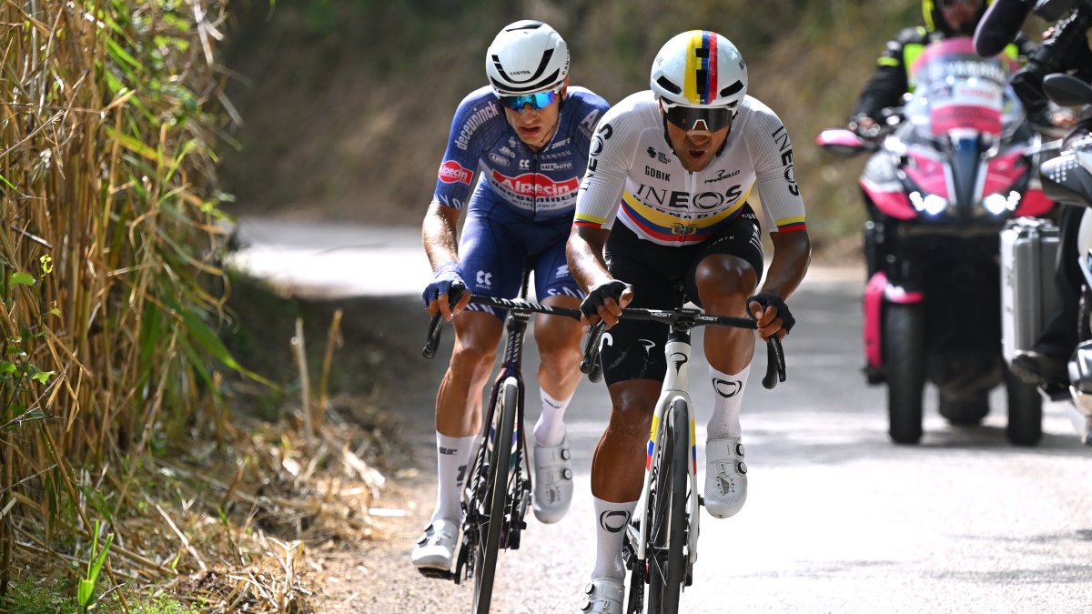 Jhonatan Narváez tuvo una destacada actuación en el Giro de Italia.