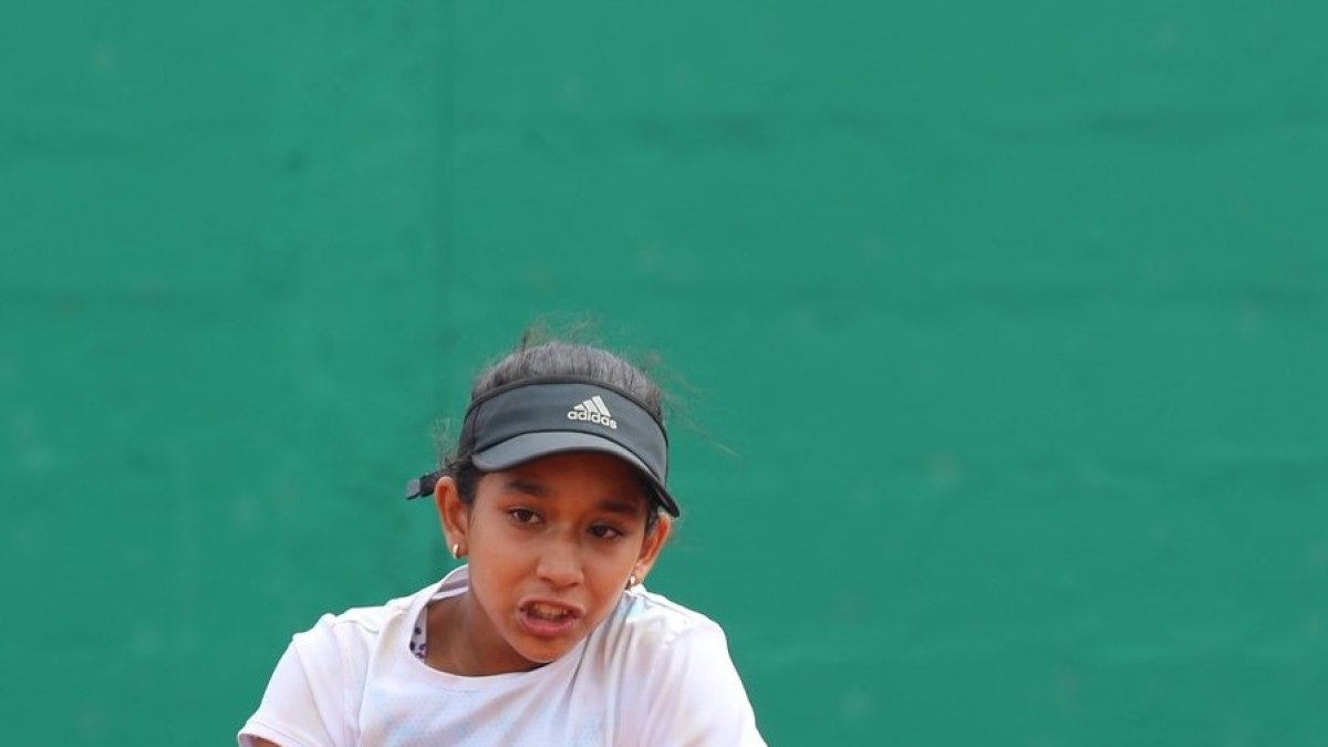 Kyara Quiñónez, de Manabí, es una de las tenistas sub-12 que compite en Guayaquil.