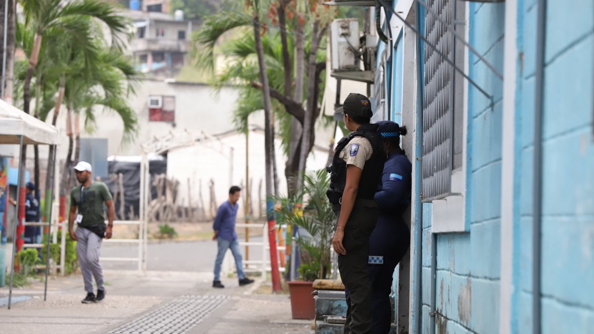 Así lucía este 28 de mayo el Municipio de Durán.