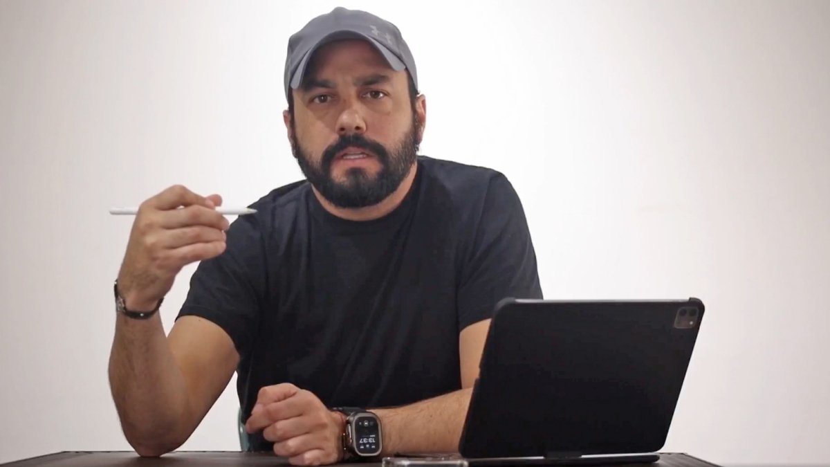 Luis Chonillo, alcalde de Durán, al momento de su intervención vía telemática.