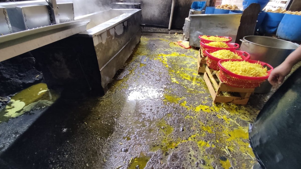 Sanción. La planta de snacks de Cuenca que fue clausurada por falta de higiene.