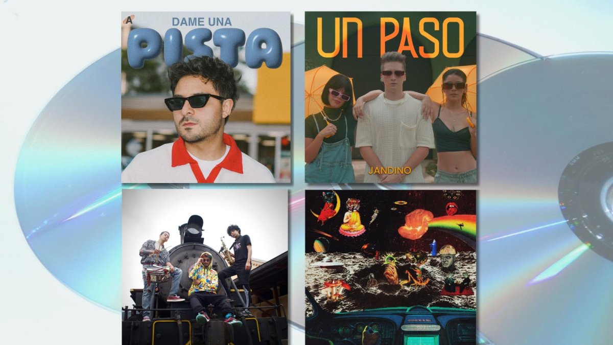 Alkaloides, Jandino, Iván Pino y Sebadastian.