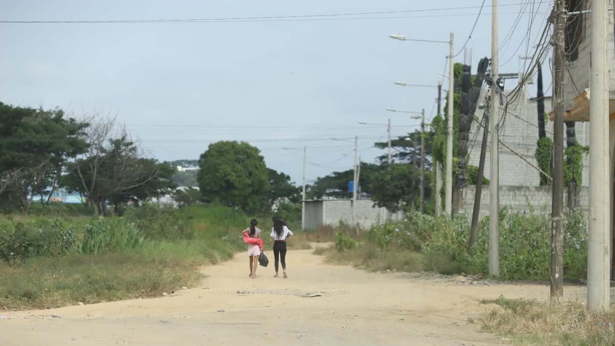 En este sitio de Durán ocurrió el crimen de un adolescente.