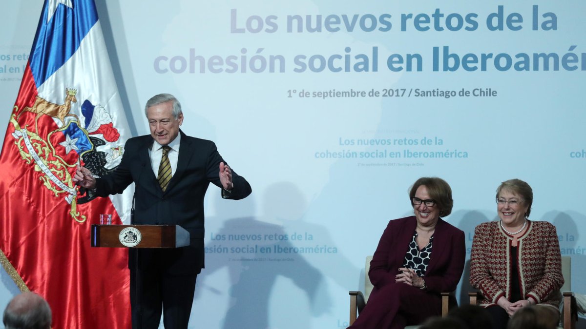 Imagen de archivo del exministro chileno de Relaciones Exteriores, Heraldo Muñoz.