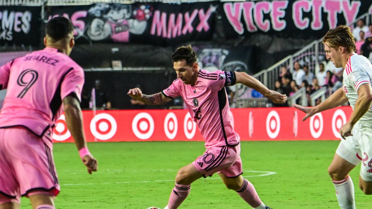 Lionel Messi marcó un gol en el empate de su equipo, Inter Miami, contra St. Louis (3-3).