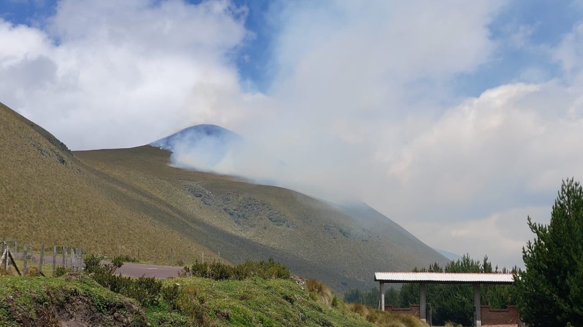 Los primeros en llegar al sitio de la emergencia fueron guardapáramos que operan en el Antisana.