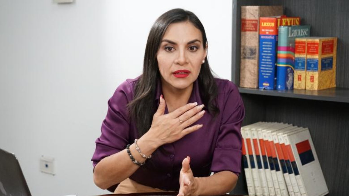Verónica Abad, vicepresidenta de la República.