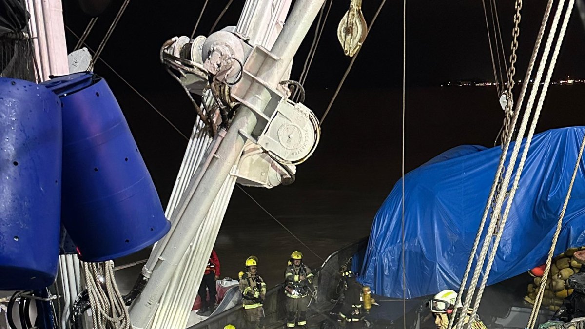 El BCBG controló la situación en la embarcación