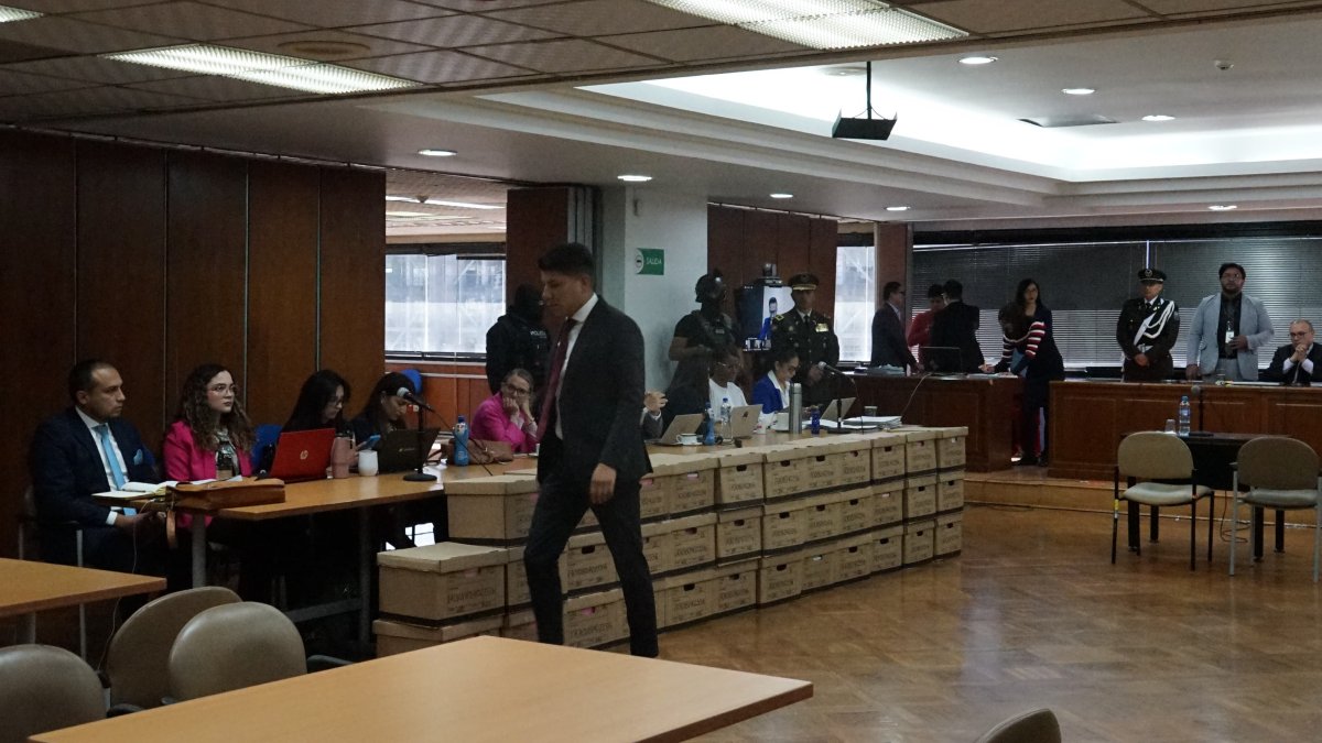 La audiencia se ha instalado en la Corte Nacional de Justicia.