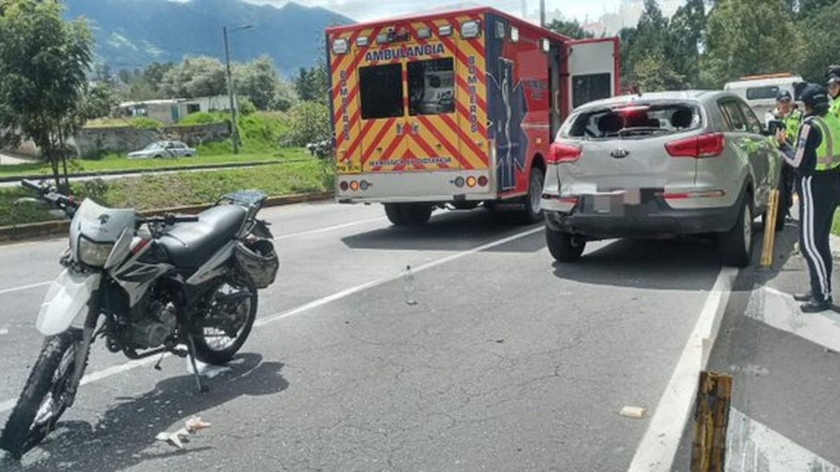 El vehículo se siniestró cuando viajaba hacia el sur.