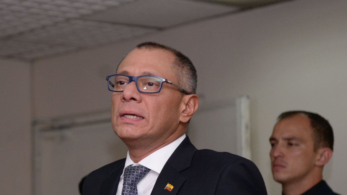 El exvicepresidente de Ecuador, Jorge Glas, en una actividad pasada.
