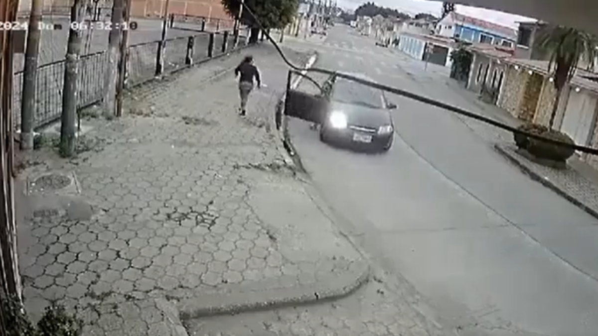 El video en Samanes se difundió en redes sociales