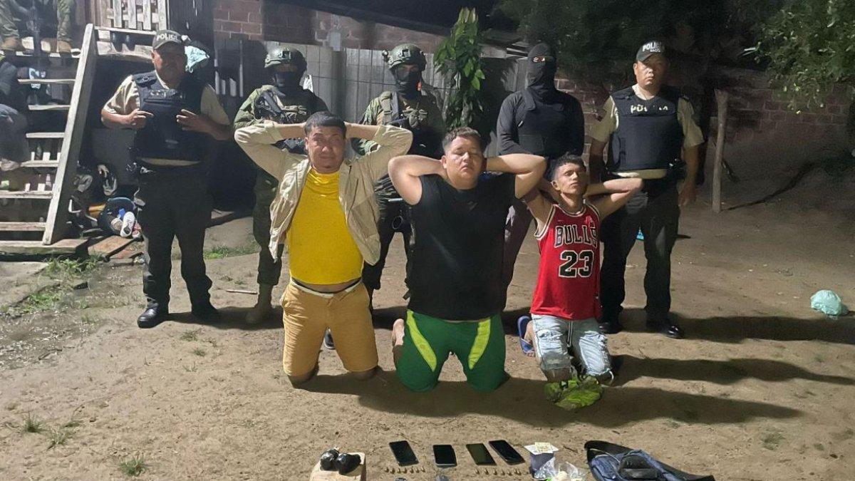 La Policía Nacional ha informado que se a detenido a integrantes de la banda criminal Los Choneros.