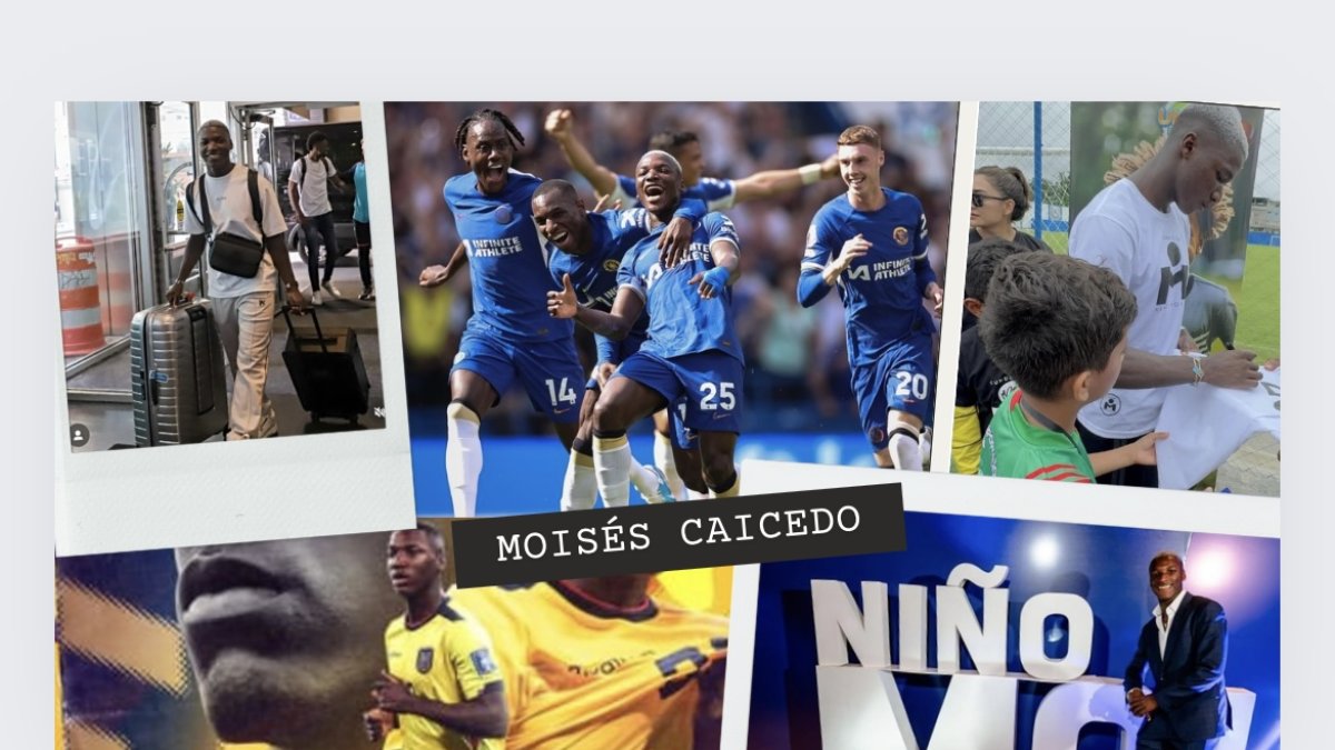 Lo que hace Moisés Caicedo dentro y fuera de cancha es interés de sus hinchas.