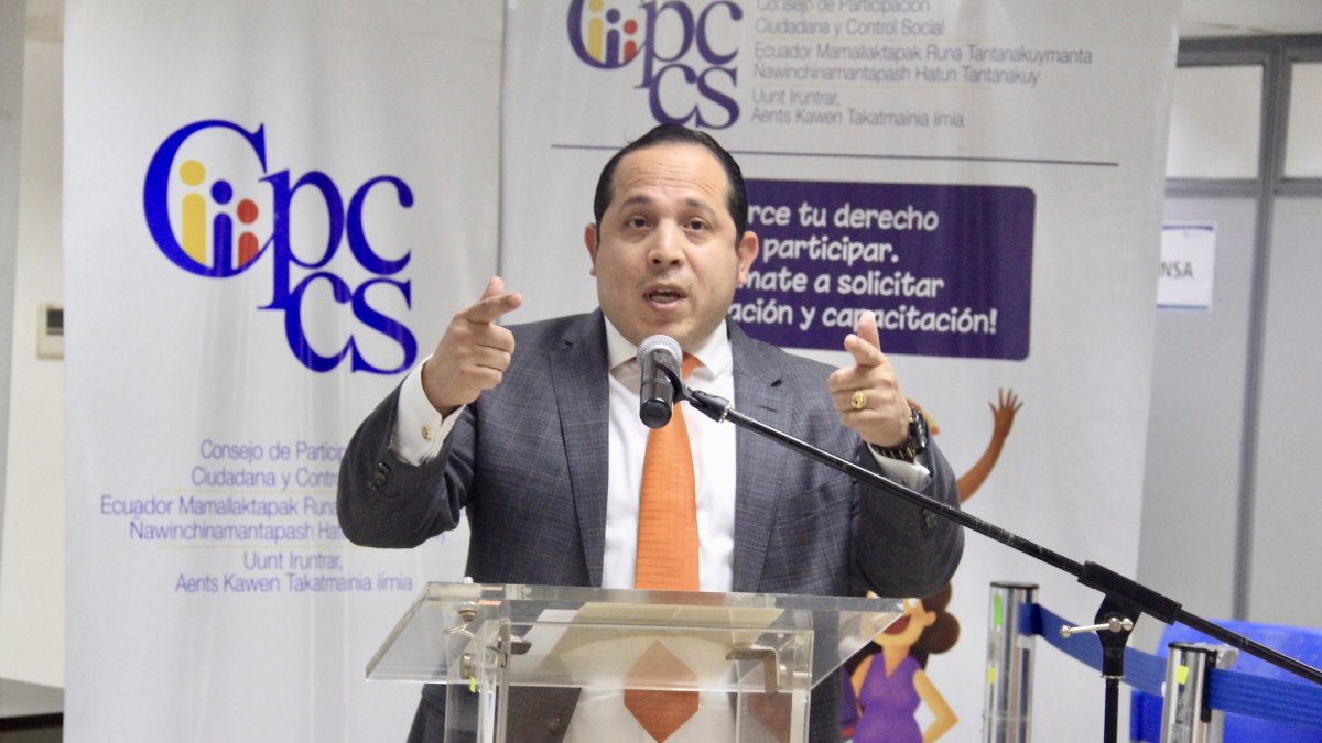 Byron Guillén concursaba para ser defensor público, pero fue descalificado por CPCCS, pese a ser el segundo mejor puntuado.