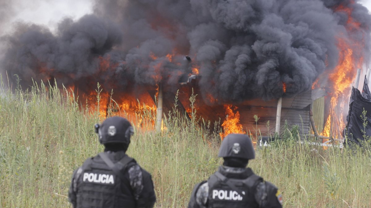 Delitos. Policías intervinieron las casas que eran utilizadas para actividades ilícitas.