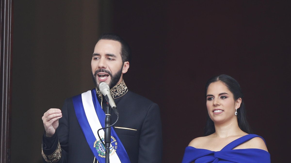 El presidente de El Salvador, Nayib Bukele.