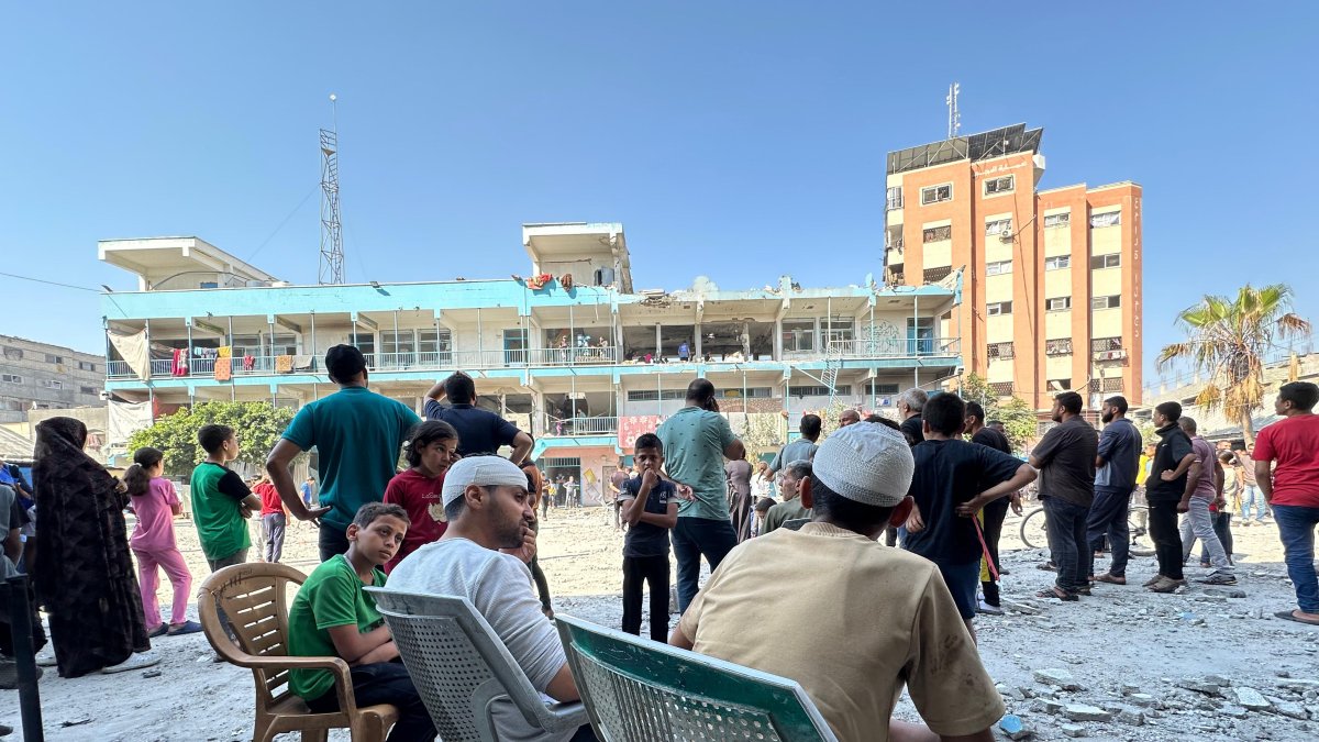 Al menos 40 gazatíes murieron en ataques israelíes sobre el campamento de refugiados de Nuseirat.