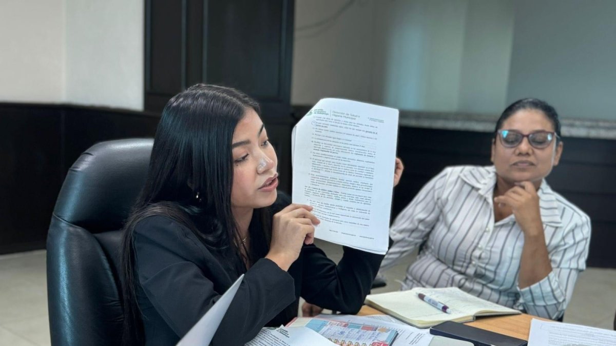 Hecho. El reglamento fue presentado por la concejal Melanie Sánchez.