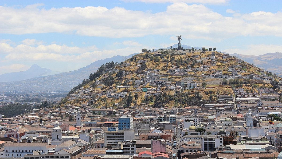 Quito, capital del Ecuador.