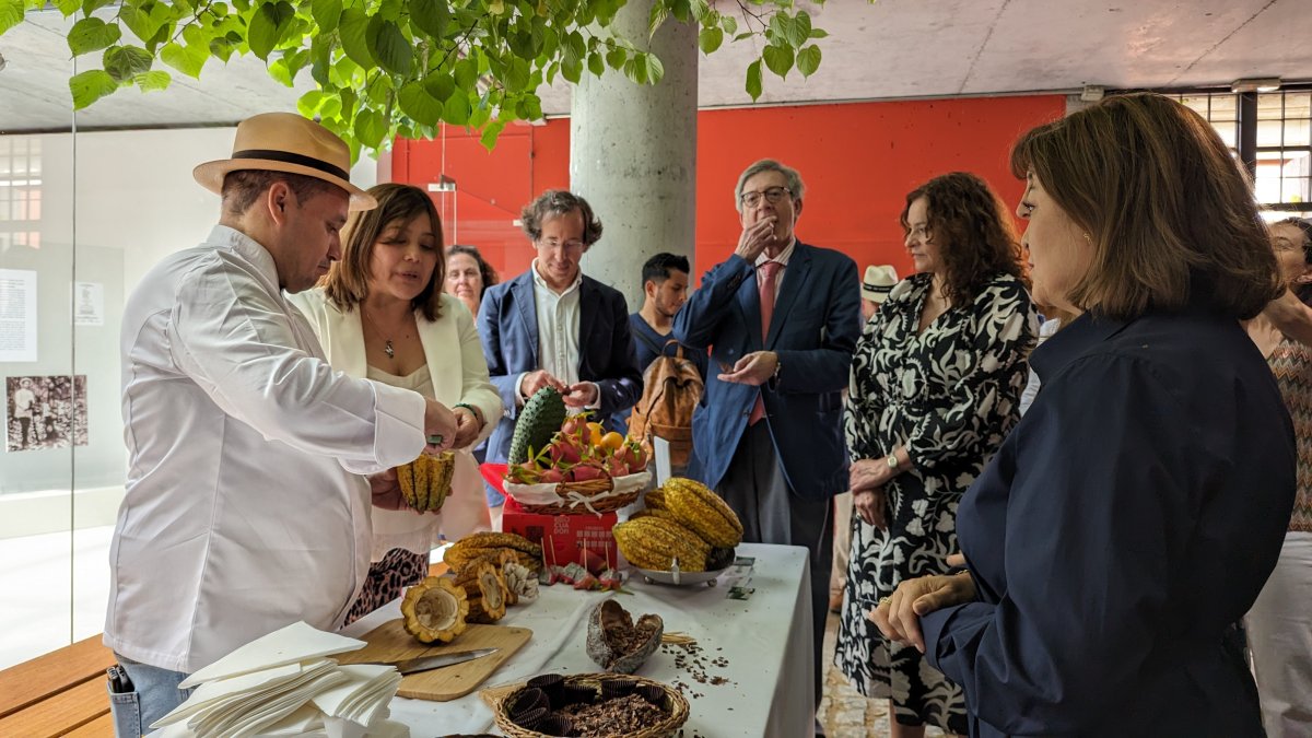 Esta muestra resalta la evidencia arqueológica más antigua del consumo de cacao del mundo.