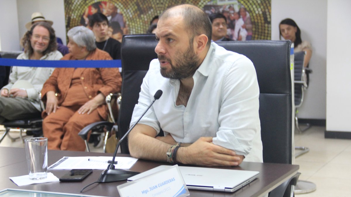 Juan Esteban Guarderas es consejero del Consejo de Participación Ciudadana.