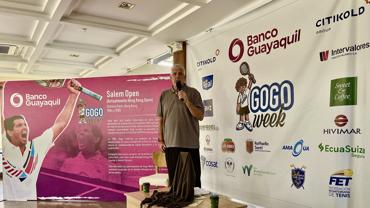 Andrés Gómez, durante la presentación del Festival que inicia este sábado 8 de junio.