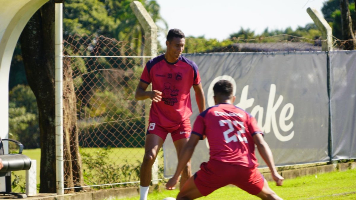 Delfín realizó su última práctica en suelo brasileño en el Centro de Alto Rendimiento de Juventude, Caxias do Sul.