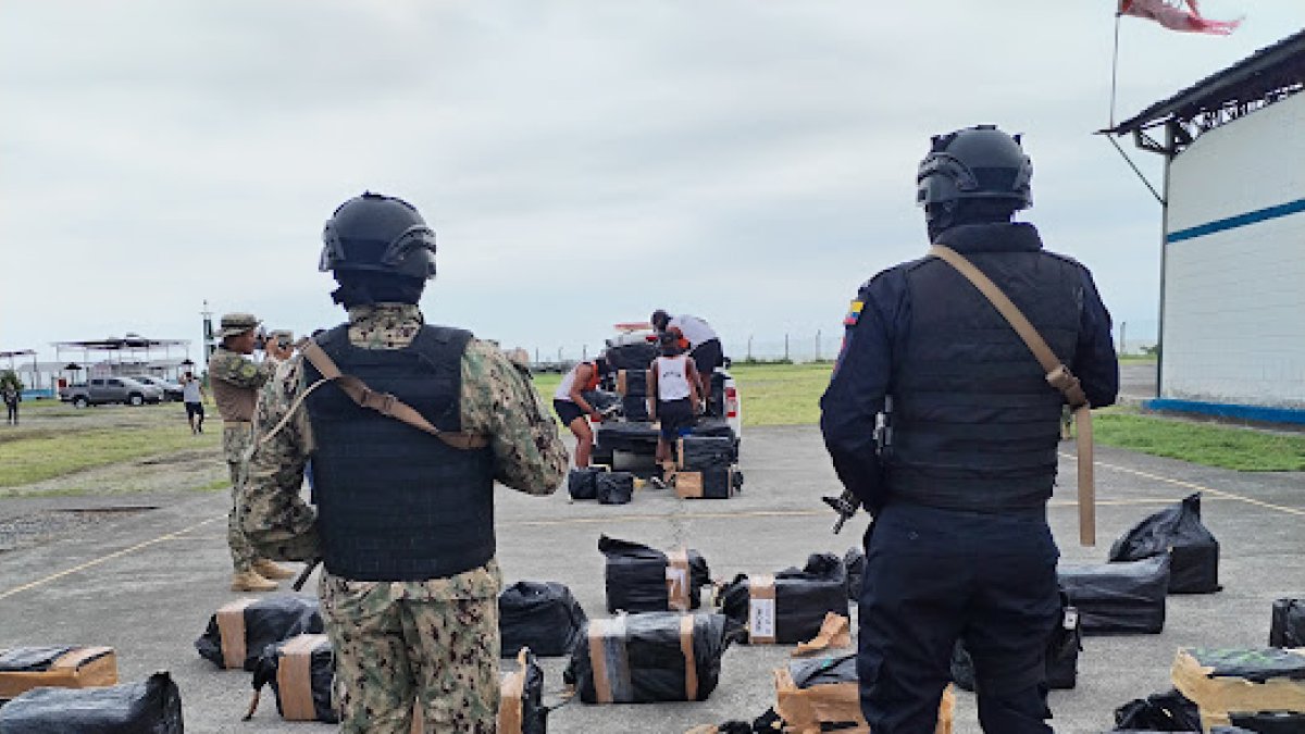 Las sustancias se encontraban en una embarcación