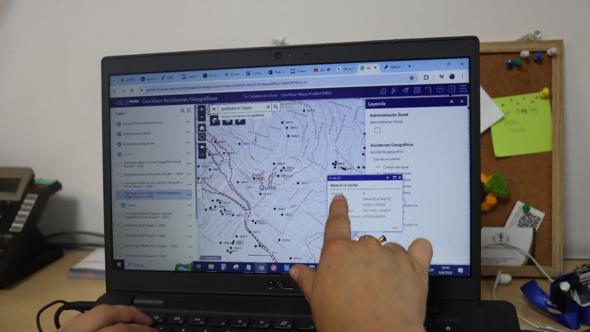 GeoVisor Accidentes Geográficos’ está a disposición de la ciudadanía de forma gratuita