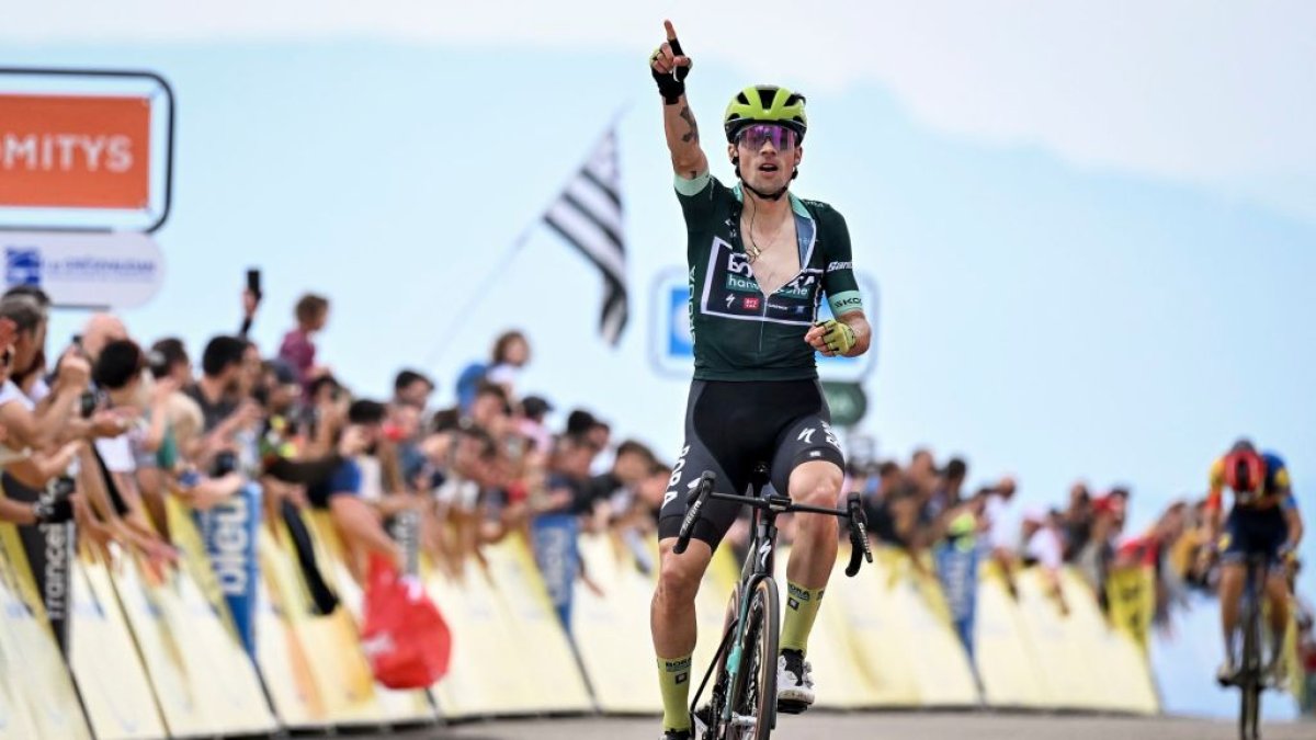 El ciclista esloveno hasta el viernes tenía 251 días que no ganaba.