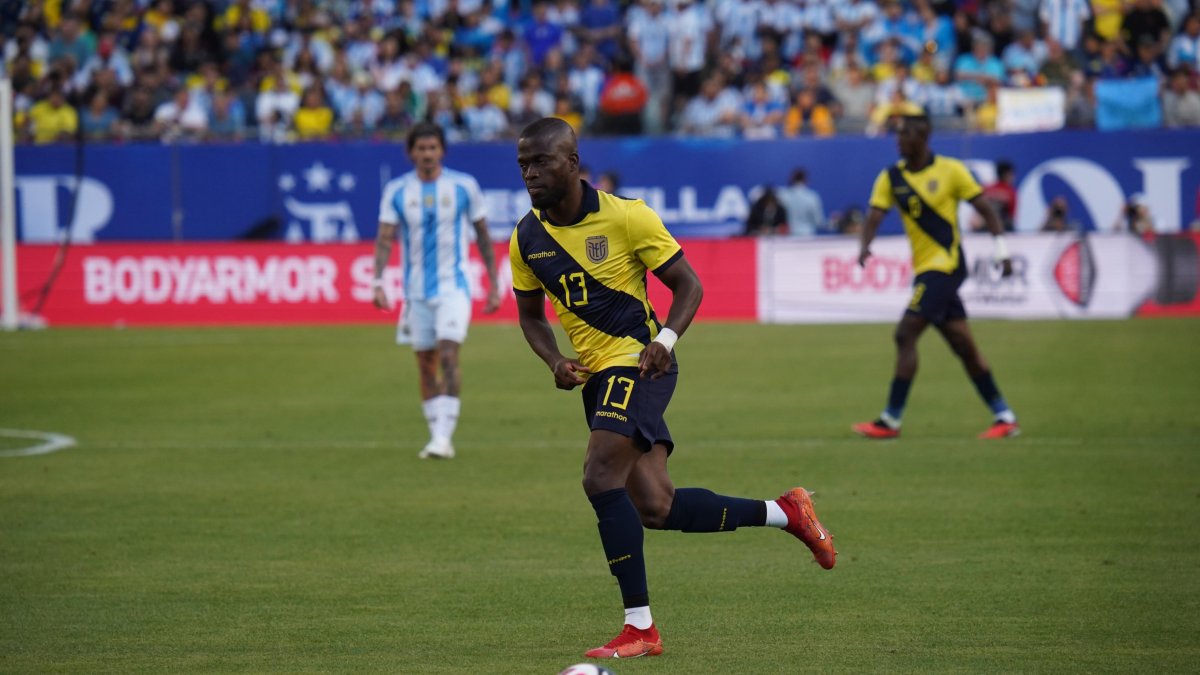 Enner Valencia es la llave del gol en la selección de Ecuador.