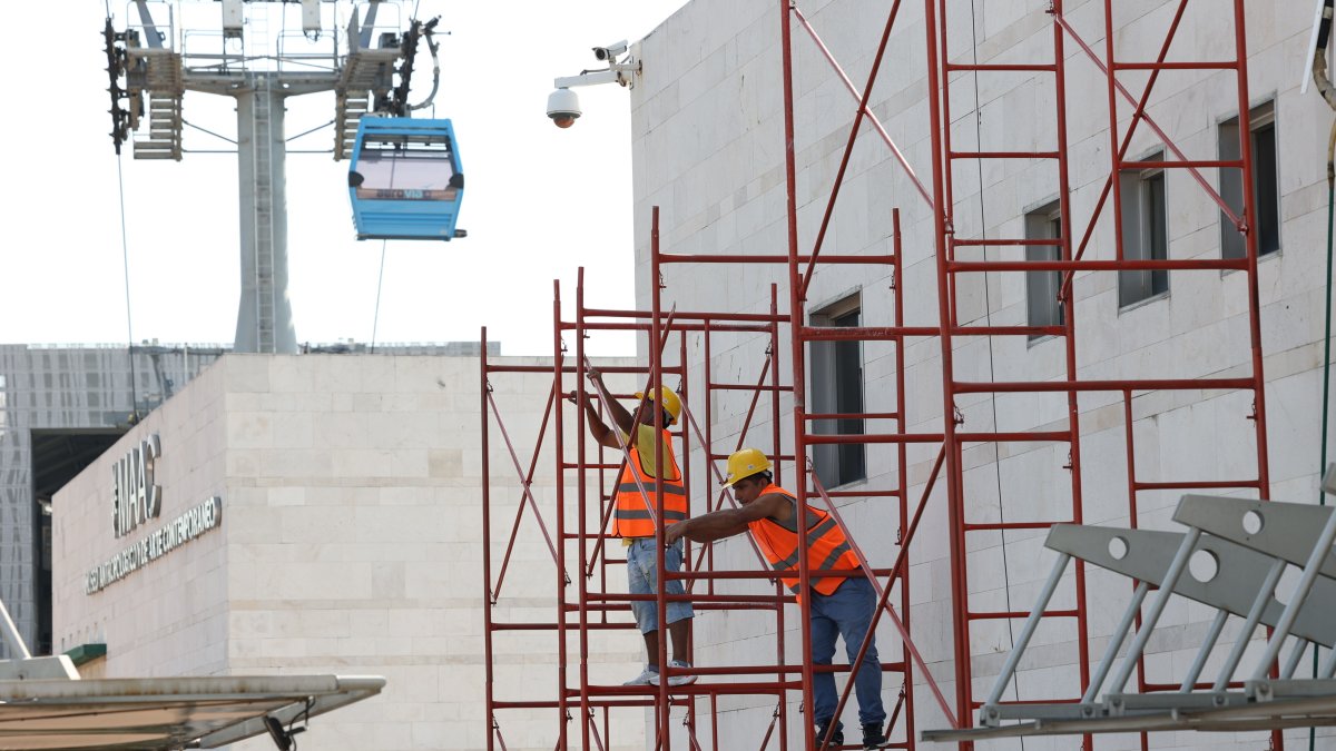Proceso. Se estimaba que los trabajos duren 70 días y también se incluye una nueva vela.
