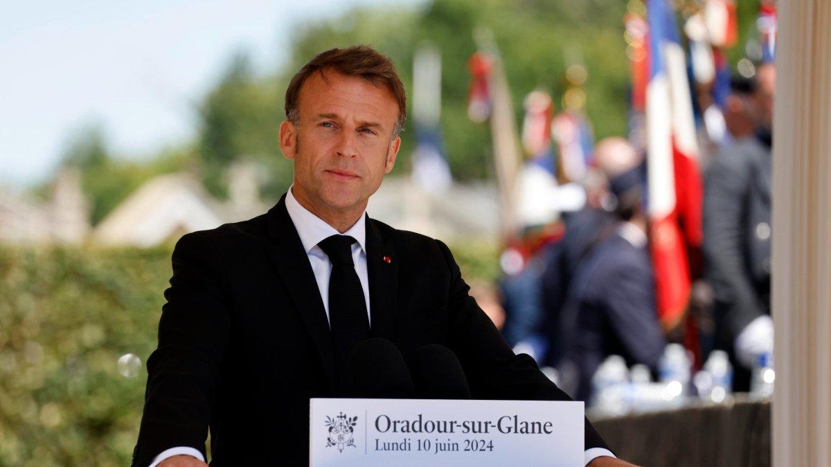 Macron disolvió el Parlamento y convocó a elecciones legislativas anticipadas en Francia, tras los resultados en las europeas.