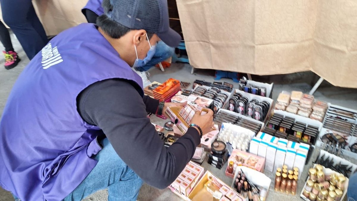 Operativo. Productos sin registro sanitario que pueden afectar a la salud.