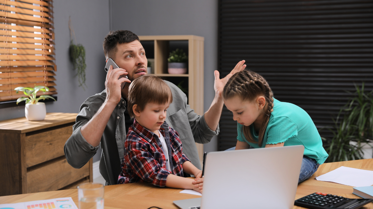Referencial. El bienestar emocional de los padres es fundamental para que el tiempo con los hijos no se vuelva un reto.