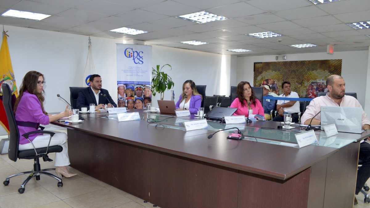 La vicepresidenta del CPCCS, Mishelle Calvache, indicó que el informe jurídico no ha sido conocido por el pleno y que tampoco hay fecha prevista.