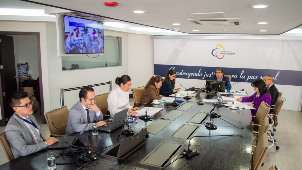 El pleno de la Judicatura lo preside Álvaro Román.