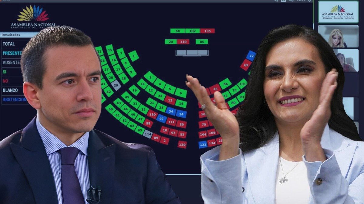 La Asamblea Nacional vota y decide si mantiene o no la inmunidad de Verónica Abad.