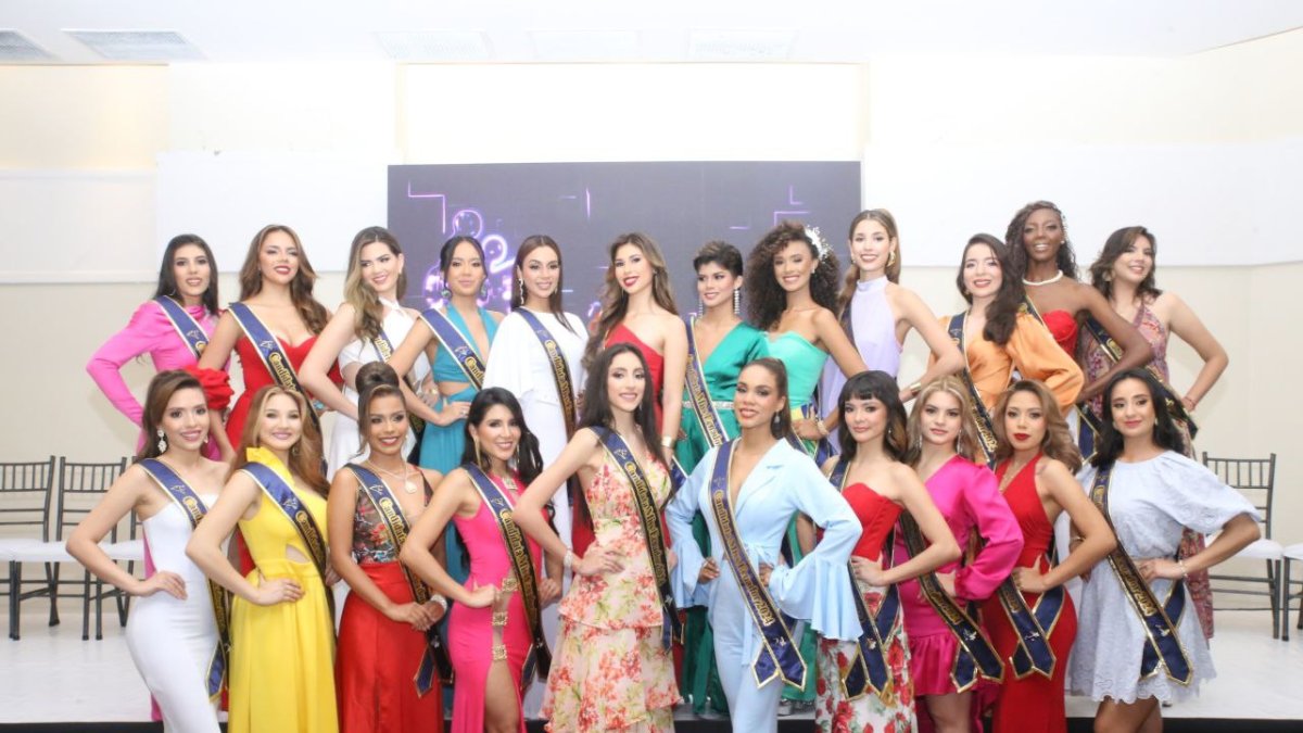 Candidatas al Miss Ecuador 2024.
