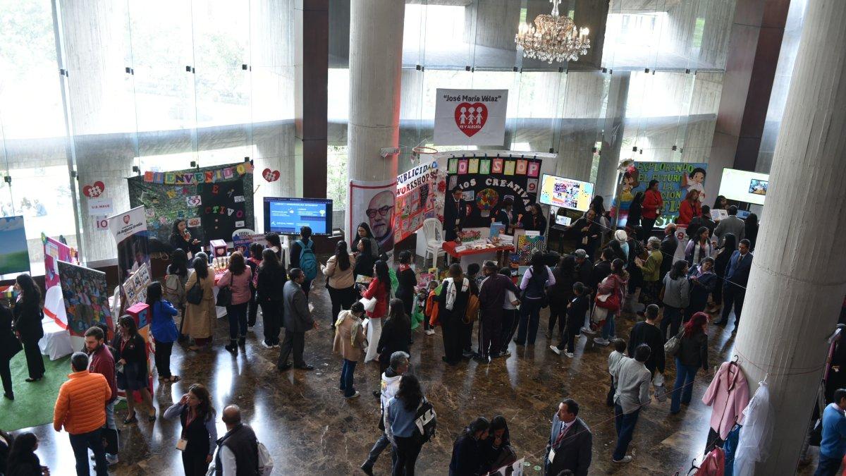 21 colegios de Fe y Alegría expusieron sus proyectos.