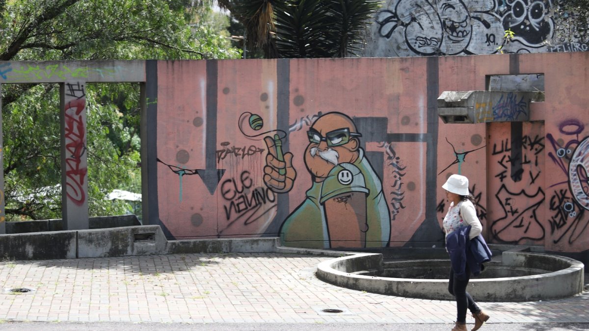 Inseguridad. Entre el descuido y olvido se encuentra el parque lineal Jefferson Pérez.