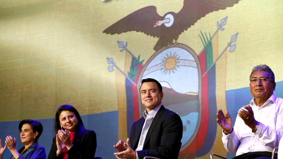 Como parte de su agenda internacional, el 14 de junio de 2024, Daniel Noboa estuvo con la comunidad ecuatoriana en España.