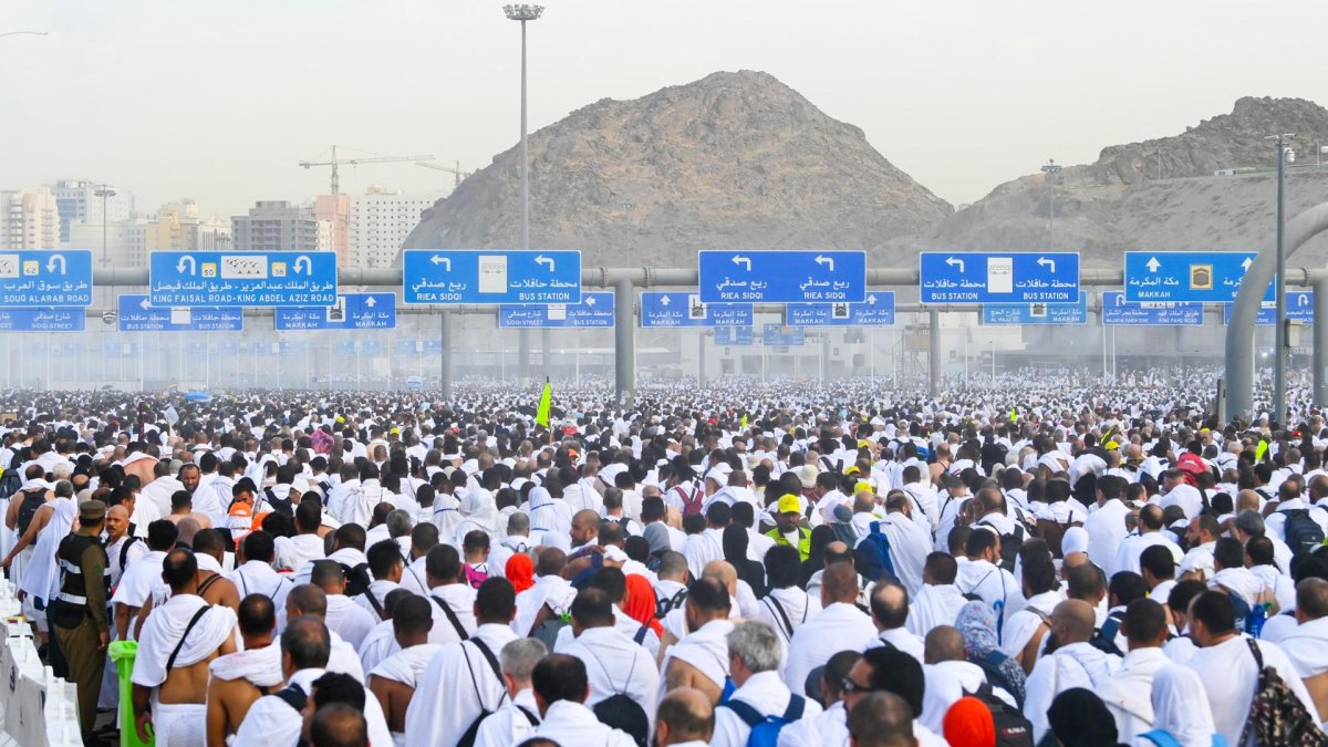 Cerca de dos millones de peregrinos llegaron a Arabia Saudita.
