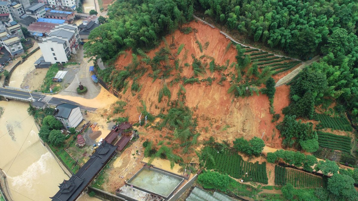 Las lluvias torrenciales han obligado a la evacuación de 36.000 personas en la provincia de Fujian, en el sureste de China.